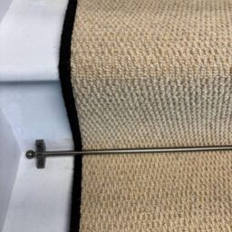 RainbowHome Kalahari Cream Wool Stair Runner With 100% Pure Wool Edge - Size: 70 cm x 700 cm - thumbnail 2