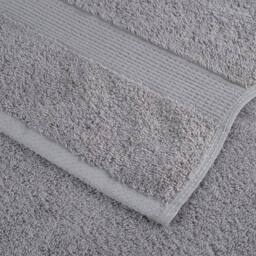 Berkfield Home Premium Towels SOLUND 4pcs Grey 100x200cm 600gsm - thumbnail 6