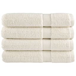 Berkfield Home Premium Towels SOLUND 4 pcs Cream 100x200 cm 600 gsm