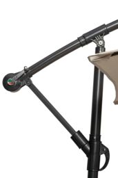 Royalcraft 3m Standard Cantilever Powder Coated Parasol with Cross Stand in Ivory - thumbnail 5