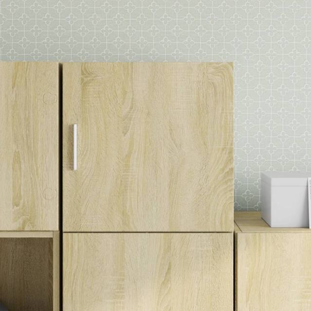 Berkfield Home Wall Cabinet Sonoma Oak 40x42.5x40 cm Engineered Wood in Brown - image 1
