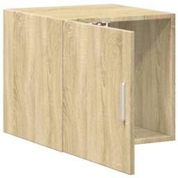 Berkfield Home Wall Cabinet Sonoma Oak 40x42.5x40 cm Engineered Wood in Brown - thumbnail 7