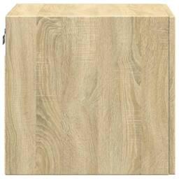 Berkfield Home Wall Cabinet Sonoma Oak 40x42.5x40 cm Engineered Wood in Brown - thumbnail 5