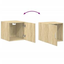 Berkfield Home Wall Cabinet Sonoma Oak 40x42.5x40 cm Engineered Wood in Brown - thumbnail 8