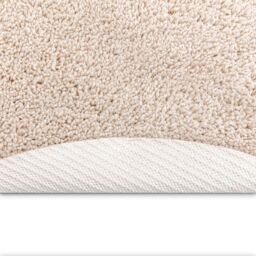 Berkfield Home Shaggy Rug with Latex Backing Cream √∏120 cm - Size: Medium - thumbnail 5