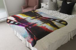 Benjamin Tate Design Big Ben Flipped Blanket in Natural - Size: 120 cm x 150 cm - thumbnail 3