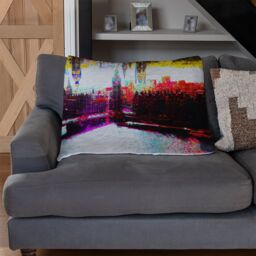 Benjamin Tate Design Big Ben Flipped Blanket in Natural - Size: 120 cm x 150 cm - thumbnail 2