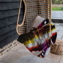 Benjamin Tate Design Big Ben Flipped Blanket in Natural - Size: 120 cm x 150 cm - thumbnail 4