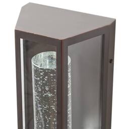 Wyld and Coco Outdoor LED Wall Light 33cm Brown Iron with Motion Sensor - thumbnail 5