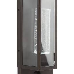 Wyld and Coco Outdoor LED Wall Light 33cm Brown Iron with Motion Sensor - thumbnail 2