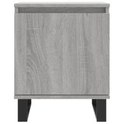 Berkfield Home Bedside Cabinets 2 pcs Grey Sonoma 40x30x50 cm Engineered Wood - Size: 40 x 30 x 50 cm - thumbnail 5