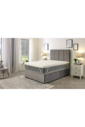 Starlight Beds Memory Foam Mattress Topper 2.5cm Thick Pressure-Relieving Comfort in White - Size: Small Single - thumbnail 6