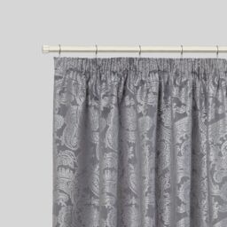 New Edge Blinds 16-19mm Fenton Extendable Durable Metal Curtain Pole Set in Silver - Size: 170 cm - 300 cm - thumbnail 2