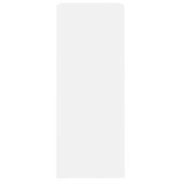 Berkfield Home 2-Tier Book Cabinet White 80x30x76.5 cm Engineered Wood - thumbnail 5