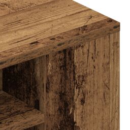 Berkfield Home TV Cabinet Old Wood Engineered Wood 100 x 30 x 26.5 cm TV Cabinet in Brown - thumbnail 8