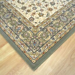 The Rug Shop UK Green Border Floral Traditional Easy To Clean Area Rug - Size: 160 cm x 230 cm - thumbnail 4