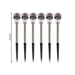 Gainsborough 6-Pack Colour Changing Solar Stake Lights for Garden - thumbnail 4