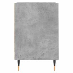 Berkfield Home TV Cabinet Concrete Grey 100x35x55 cm Engineered Wood - Size: 100 x 35 x 55 cm - thumbnail 7