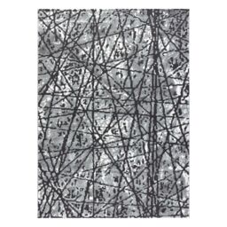 RugsX Araz 0W7053 Rug in Grey - Size: 80 cm x 150 cm - thumbnail 3