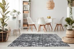 RugsX Araz 0W7053 Rug in Grey - Size: 80 cm x 150 cm - thumbnail 5