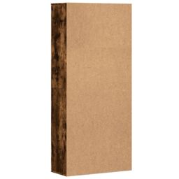 Berkfield Home Highboard Smoked Oak 80x35x180 cm Engineered Wood in Brown - Size: 80 x 35 x 180 cm - thumbnail 5