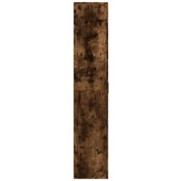 Berkfield Home Highboard Smoked Oak 80x35x180 cm Engineered Wood in Brown - Size: 80 x 35 x 180 cm - thumbnail 4