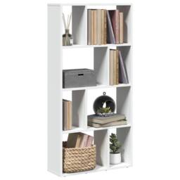 Berkfield Home Bookcase White 60x20x120 cm Engineered Wood - Size: 60 x 20 x 120 cm - thumbnail 2