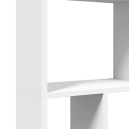 Berkfield Home Bookcase White 60x20x120 cm Engineered Wood - Size: 60 x 20 x 120 cm - thumbnail 9