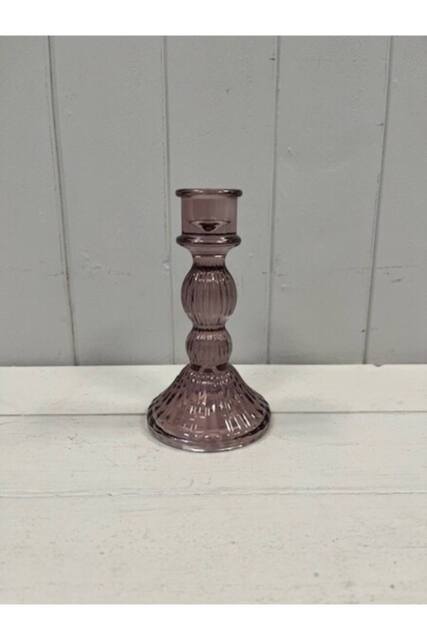 KDMD Medium Amethyst Decorative Candle Holder in Purple - image 1