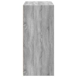 Berkfield Home Sideboard Grey Sonoma 70x41x93 cm Engineered Wood - Size: 70 x 41 x 93 cm - thumbnail 5