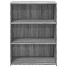 Berkfield Home Sideboard Grey Sonoma 70x41x93 cm Engineered Wood - Size: 70 x 41 x 93 cm - thumbnail 4