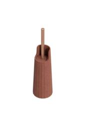 Cosmic Toilet brush, Brown Design, Avenir Collection in Terracotta - thumbnail 1