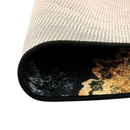 Berkfield Home Rug Washable Multicolour Ã˜ 120 cm Anti Slip - Size: 100 cm diameter - thumbnail 1