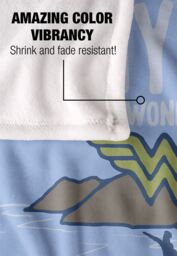 Warner Brothers Wonder Woman Officially Licensed Silky Touch Super Soft Throw Blanket 152 x 127 cm in White - thumbnail 4