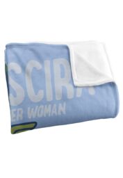 Warner Brothers Wonder Woman Officially Licensed Silky Touch Super Soft Throw Blanket 152 x 127 cm in White - thumbnail 3