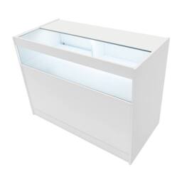 Monstershop LED Retail Shop Counter B1200 - White - thumbnail 8