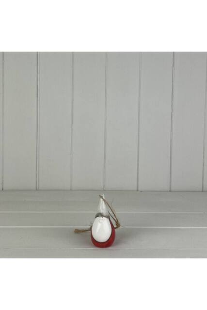 KDMD Classic Red/grey Ceramic Santa - 8mm in Grey - image 1