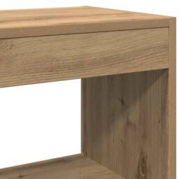 Berkfield Home Elegant Book Cabinet/Room Divider Artisan Oak 40x30x72 cm in Brown - Size: 40 x 30 x 72 cm - thumbnail 8