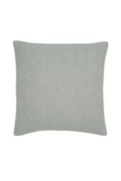 Murmur 'Nell' Cotton Cushion in Light Green - Size: 50 cm x 50 cm - thumbnail 1