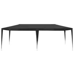 Berkfield Home Party Tent 3x6 m PE Anthracite in Black - thumbnail 3