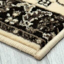 runrug Hallway Carpet Runner Rug - Soft & Comfy, 9mm - 'Traditional' in Ivory - Size: 60 cm x 180 cm - thumbnail 6