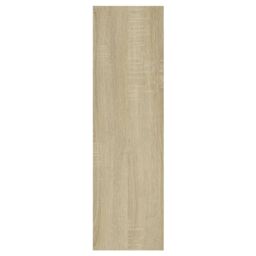 Berkfield Home Wall Shelf Sonoma Oak 75x16x55 cm Engineered Wood in Brown - Size: 75 x 16 x 55 cm - thumbnail 5