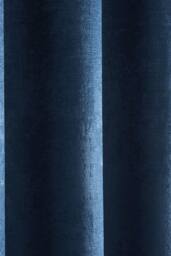 Fusion 'Strata' Dim out woven Eyelet Single Panel Door Curtain in Teal - Size: 168 cm width x 214 cm drop - thumbnail 3