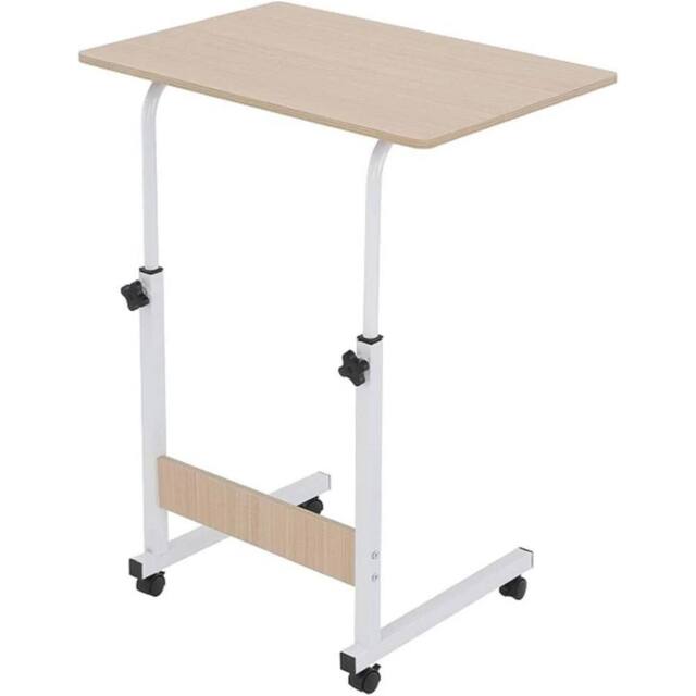 EONLION Ancient wood Laptop Table Trolley in Natural - Size: 100 cm - image 1