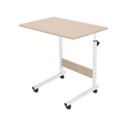 EONLION Ancient wood Laptop Table Trolley in Natural - Size: 100 cm - thumbnail 4
