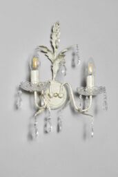 BHS Lighting Paisley Cream Wall Light - thumbnail 2
