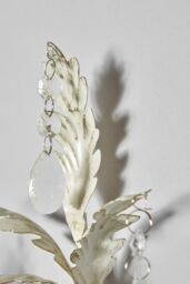 BHS Lighting Paisley Cream Wall Light - thumbnail 3
