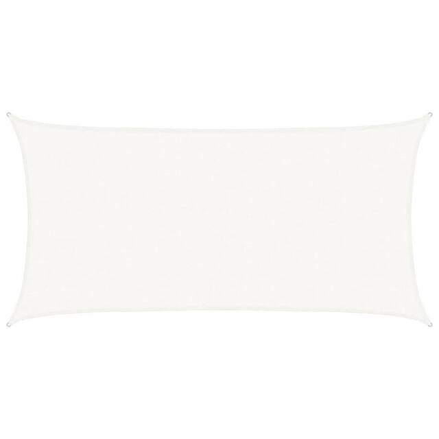 Berkfield Home Sunshade Sail 160 g/m ² White 2x3.5 m HDPE - image 1