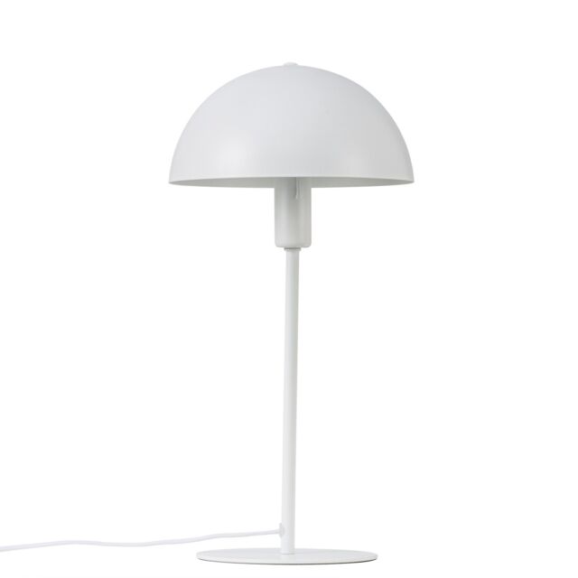Nordlux Modern Indoor Table Lamp White Metal E14 Dome Shade - Mains Powered, IP20 - image 1