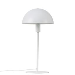 Nordlux Modern Indoor Table Lamp White Metal E14 Dome Shade - Mains Powered, IP20 - thumbnail 1